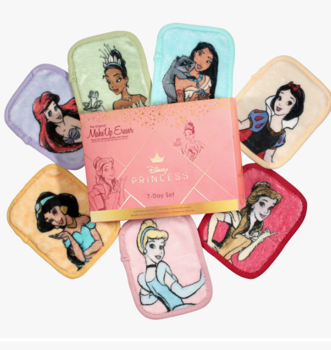 Disney Princess 7-Day MakeUp Eraser Set-Cosmetics-Make Up Eraser-The Silo Boutique, Women's Fashion Boutique Located in Warren and Grand Forks North Dakota