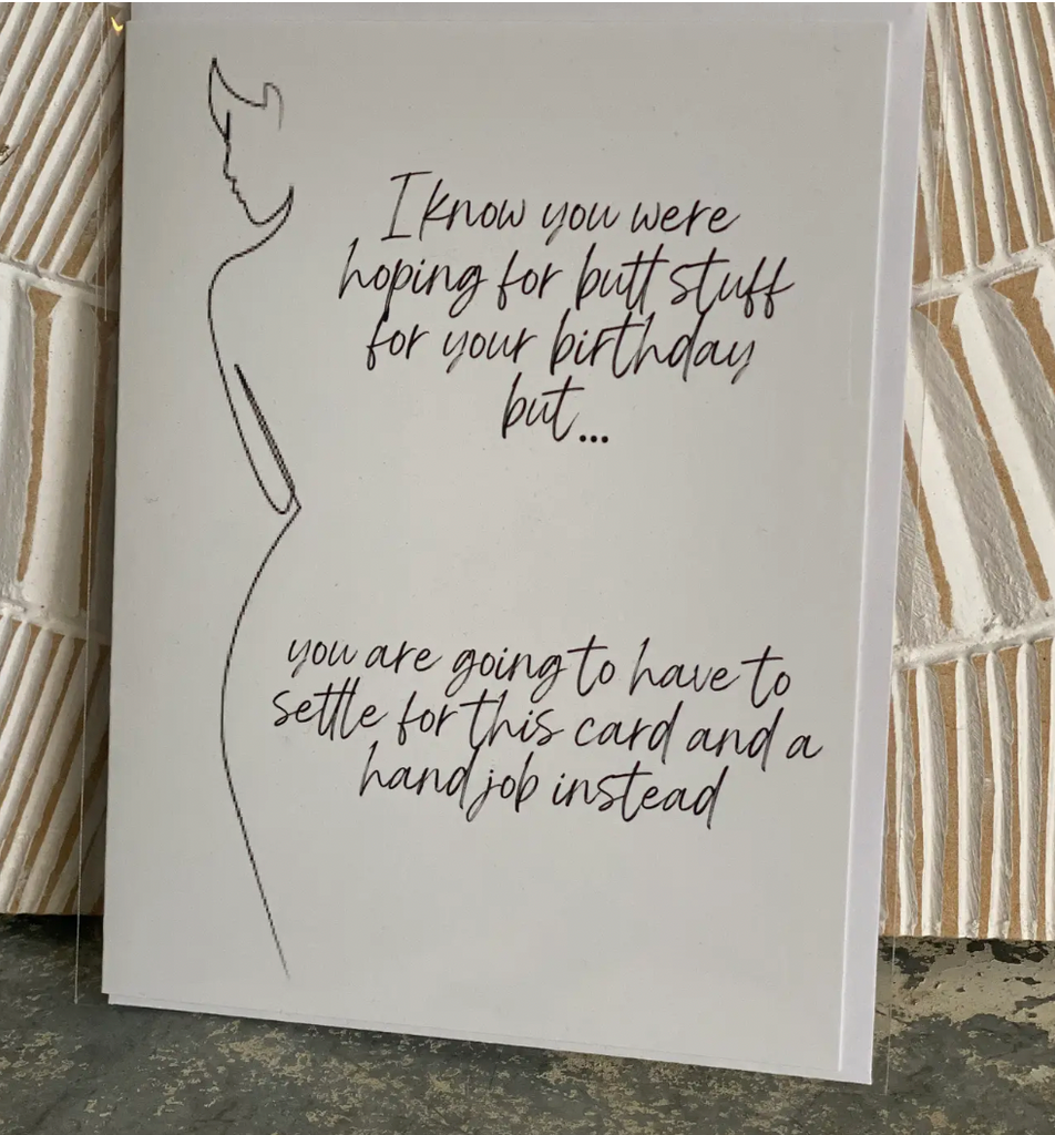 Butt Stuff Greeting Card-Cards-crooked halo-The Silo Boutique, Women's Fashion Boutique Located in Warren and Grand Forks North Dakota