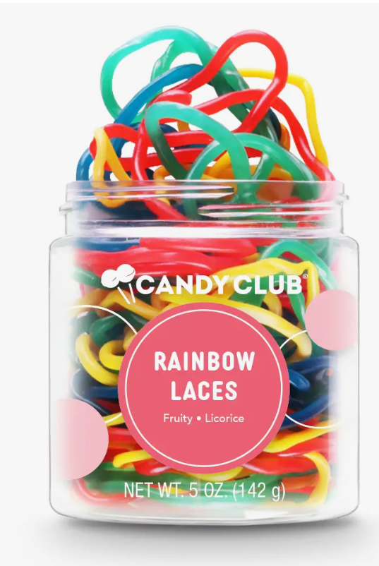 Candy Club Rainbow Laces-Candy-candy club-The Silo Boutique, Women's Fashion Boutique Located in Warren and Grand Forks North Dakota