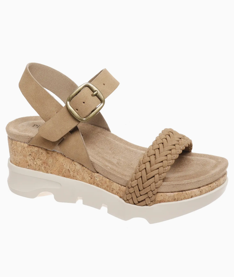 Pierre Dumas Hit Taupe Sandal-The Silo Boutique-The Silo Boutique, Women's Fashion Boutique Located in Warren and Grand Forks North Dakota