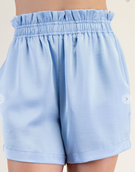 Glam Shorts-Blue-Shorts-glam-The Silo Boutique, Women's Fashion Boutique Located in Warren and Grand Forks North Dakota