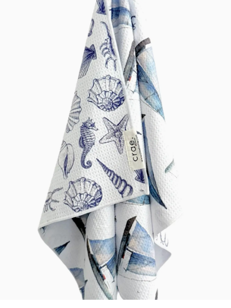 Crae Sea Salt Hand Towel-Tea Towels-crae-The Silo Boutique, Women's Fashion Boutique Located in Warren and Grand Forks North Dakota