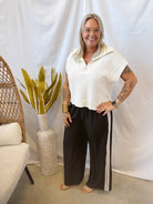Dress Me Up Dress Me Down Track Pants-pants-jodifl-The Silo Boutique, Women's Fashion Boutique Located in Warren and Grand Forks North Dakota