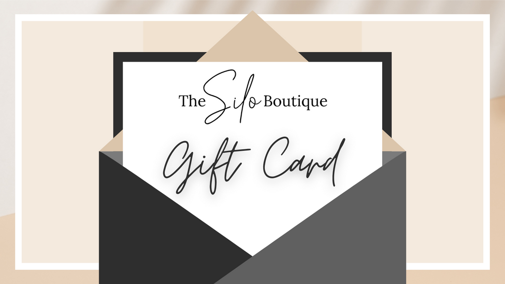 The Silo Boutique Gift Cards | Shop at The Silo Boutique | Women's Fashion Boutique Located in Warren, MN and Grand Forks, ND