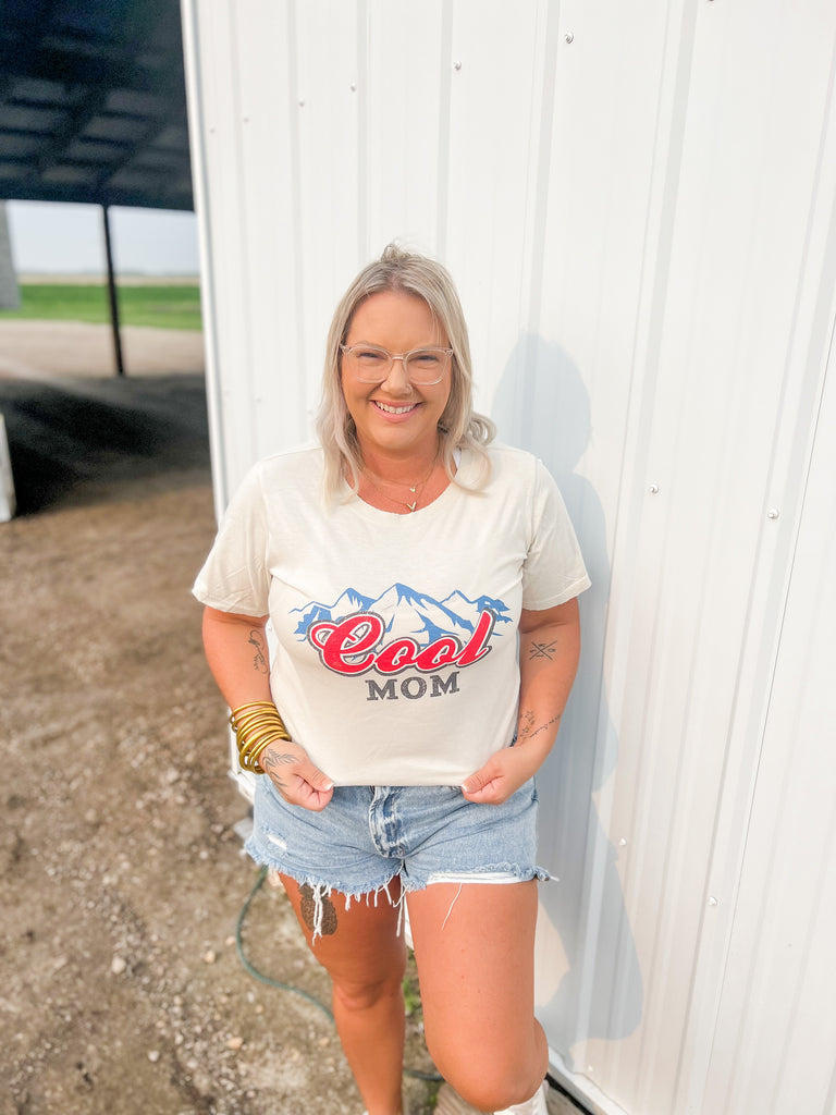 Cool Mom Tee-Graphic Tees-zutter-The Silo Boutique, Women's Fashion Boutique Located in Warren and Grand Forks North Dakota