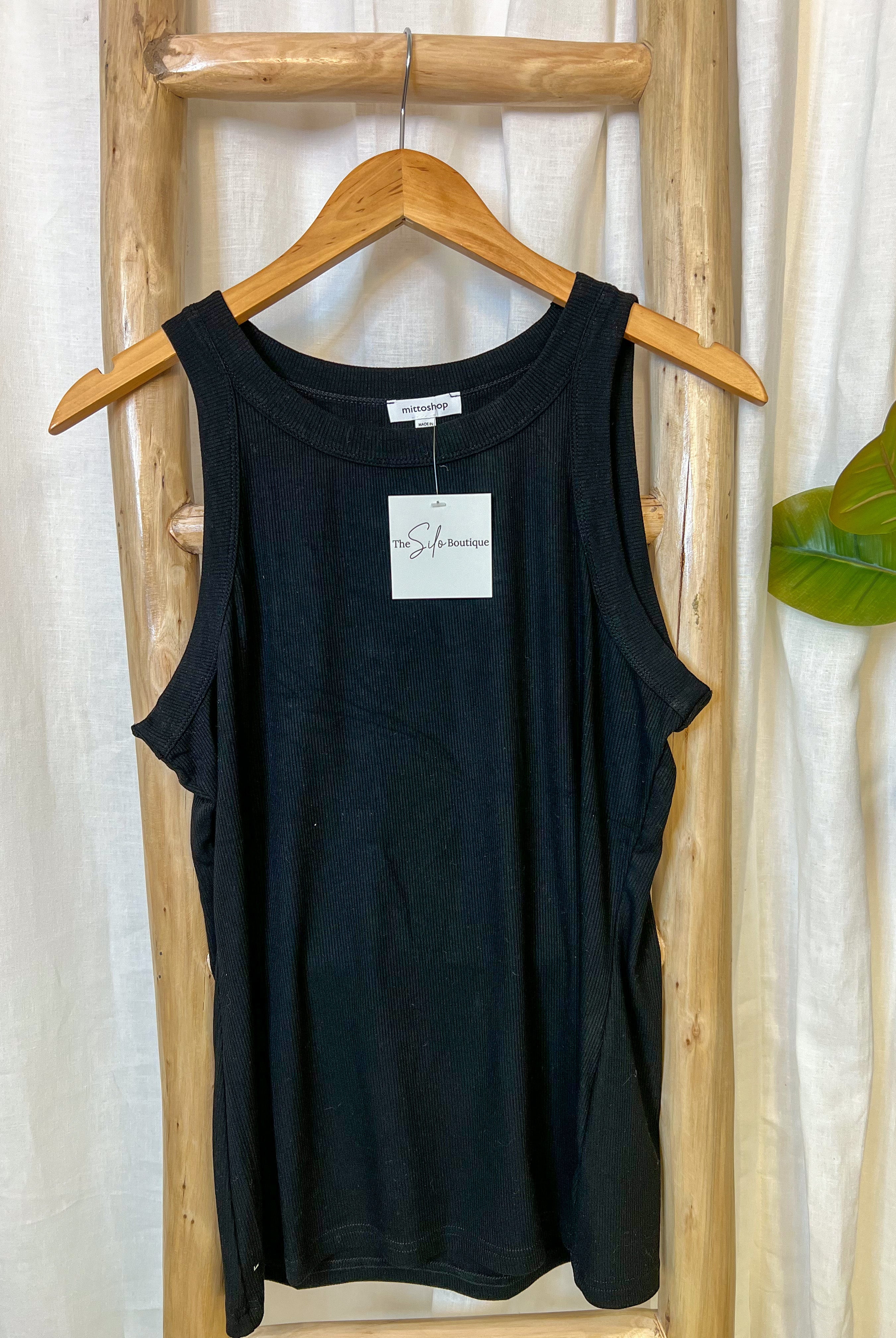Everly Tank-Tank Tops-mittoshop-The Silo Boutique, Women's Fashion Boutique Located in Warren and Grand Forks North Dakota