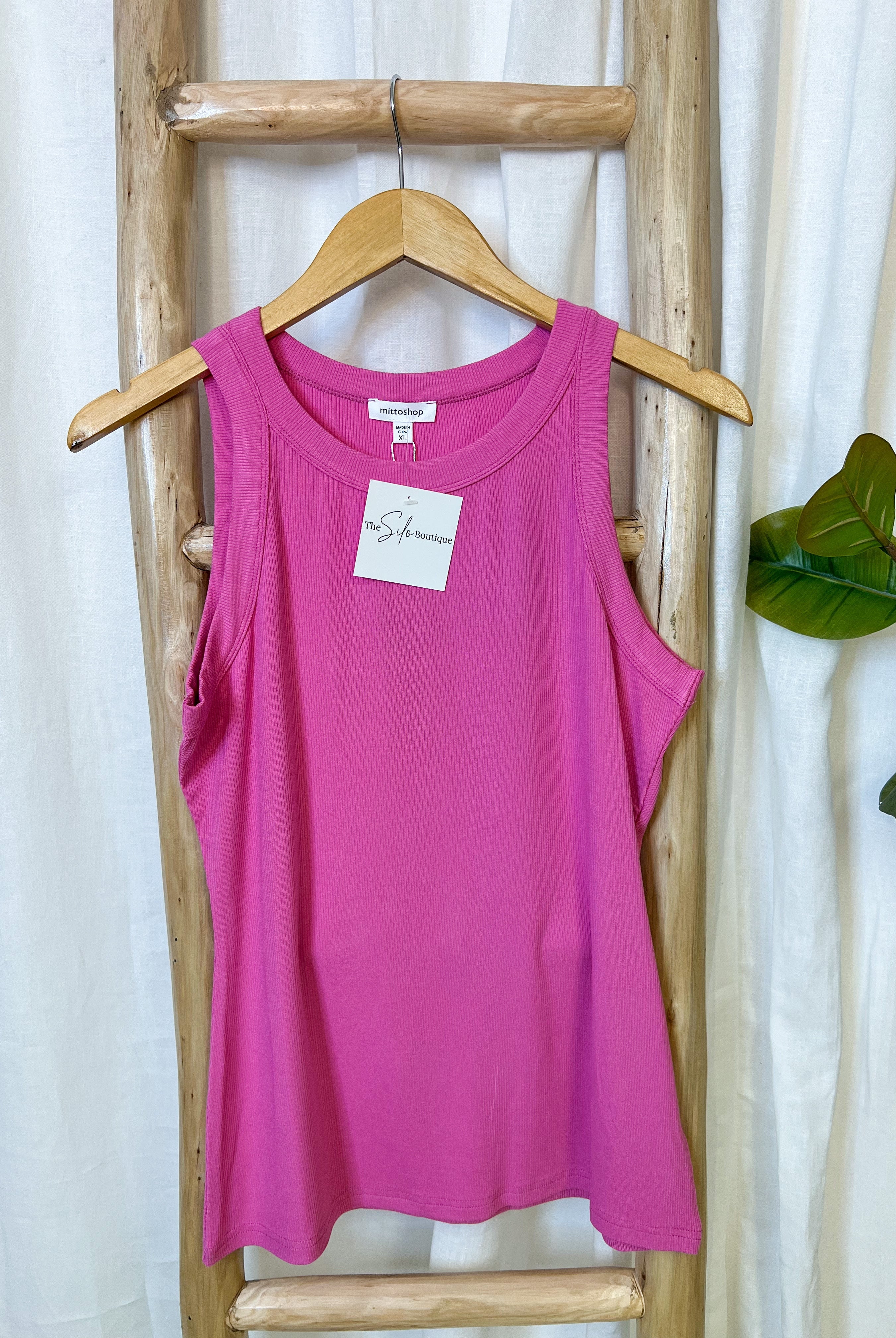 Everly Tank-Tank Tops-mittoshop-The Silo Boutique, Women's Fashion Boutique Located in Warren and Grand Forks North Dakota