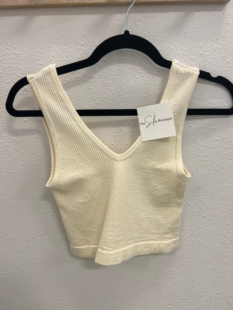 Together Cream Bralette Top-Bralettes-by together-The Silo Boutique, Women's Fashion Boutique Located in Warren and Grand Forks North Dakota