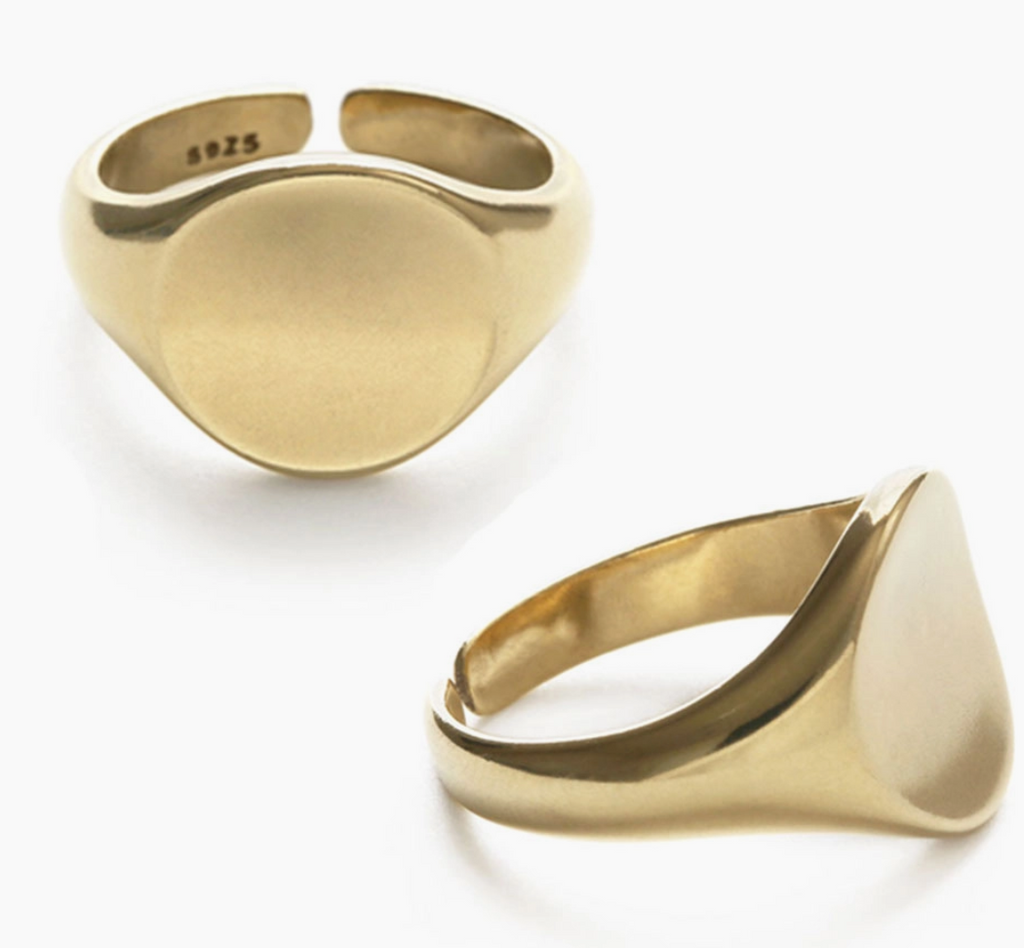 Signet Ring-Rings-amono-The Silo Boutique, Women's Fashion Boutique Located in Warren and Grand Forks North Dakota
