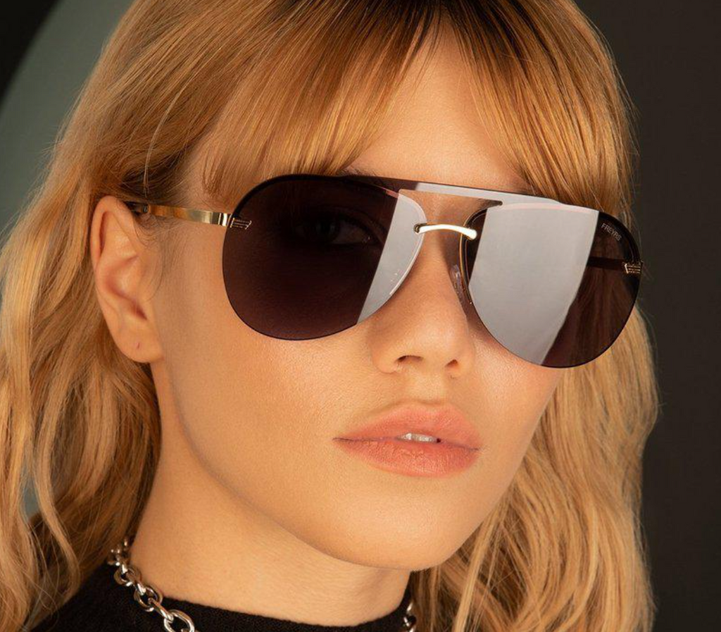 Freyrs Gold Gray Rio Sunglasses-Sunglasses-freyers-The Silo Boutique, Women's Fashion Boutique Located in Warren and Grand Forks North Dakota