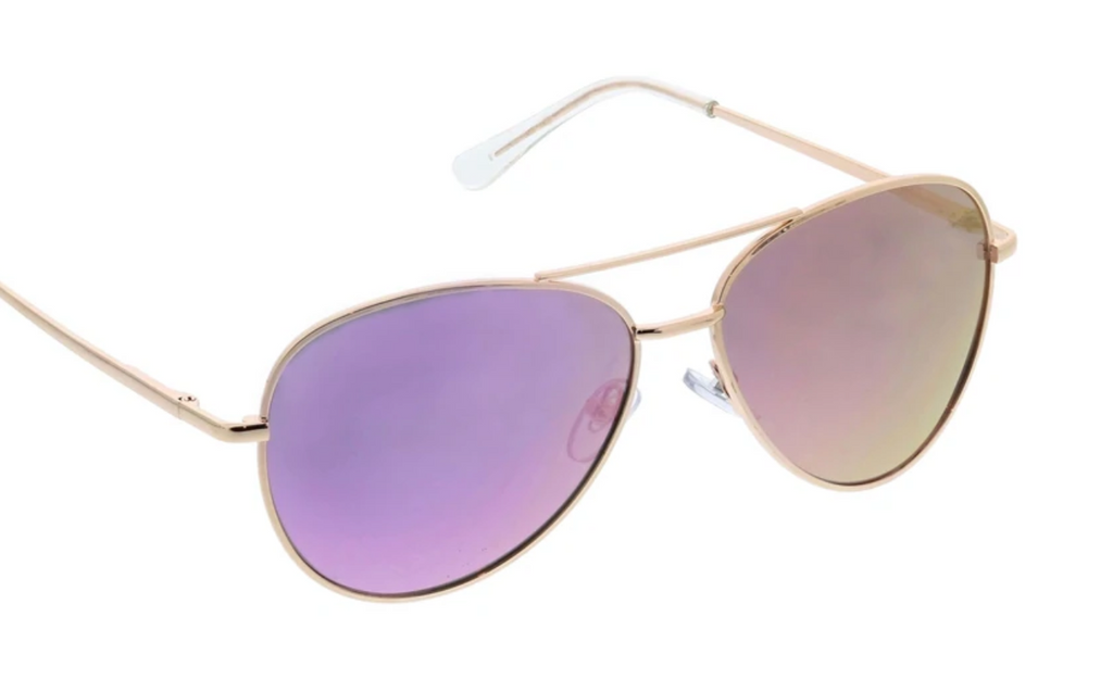 Peepers Pink Gold Heat Wave Readers Sunglasses-Sunglasses-peepers-The Silo Boutique, Women's Fashion Boutique Located in Warren and Grand Forks North Dakota