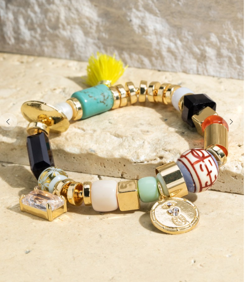 Fiesta Mix Bracelet-Bracelets-urbanista-The Silo Boutique, Women's Fashion Boutique Located in Warren and Grand Forks North Dakota