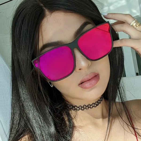Dime Sssniperwolf Red Flash Sunglasses – The Silo Boutique