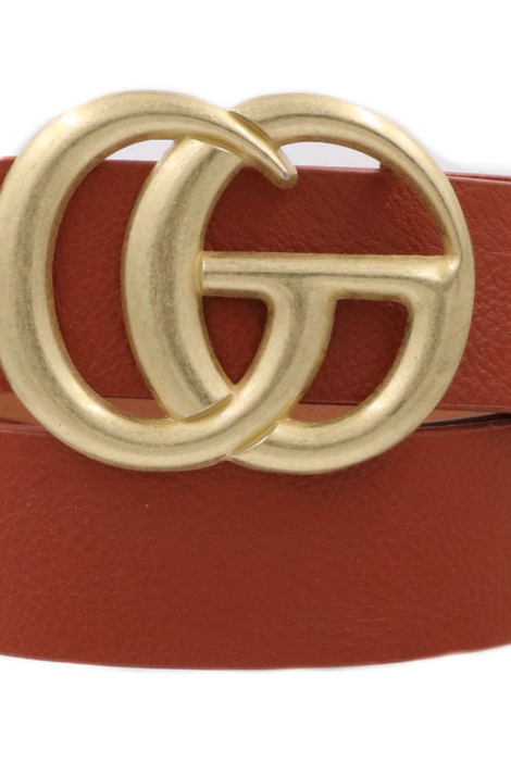 GG Logo Belt-Belts-art box-The Silo Boutique, Women's Fashion Boutique Located in Warren and Grand Forks North Dakota