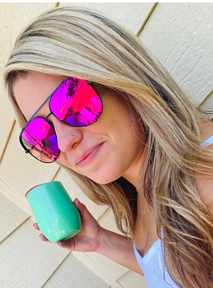 Dax Hot Pink Aviator Sunglasses-Sunglasses-dax-The Silo Boutique, Women's Fashion Boutique Located in Warren and Grand Forks North Dakota