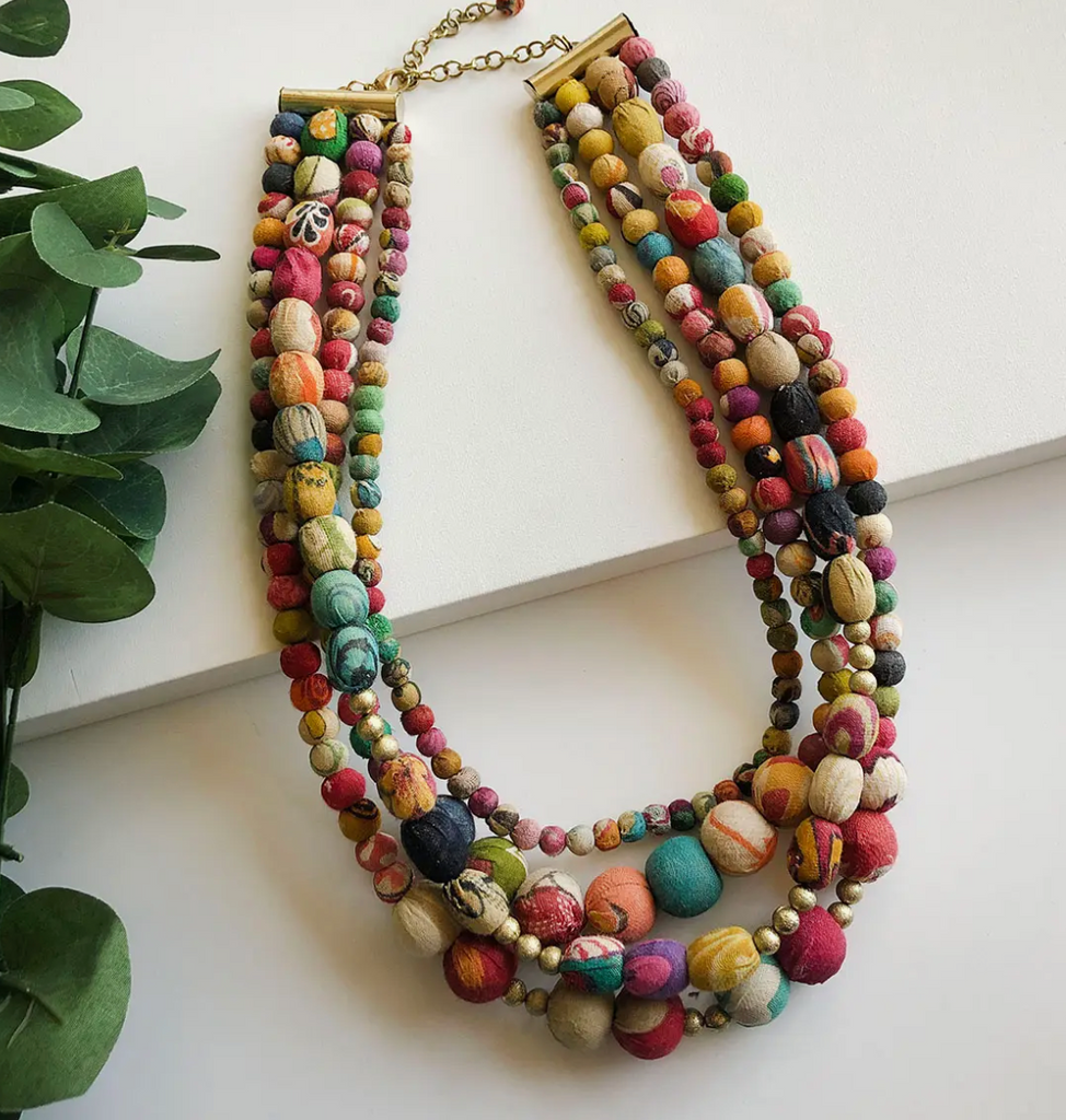 World Finds Aura Necklace-Necklaces-world finds-The Silo Boutique, Women's Fashion Boutique Located in Warren and Grand Forks North Dakota