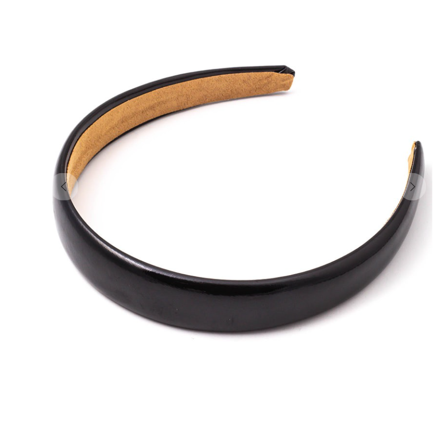 Sally Slim Leather Headband-Headbands-Fame-The Silo Boutique, Women's Fashion Boutique Located in Warren and Grand Forks North Dakota