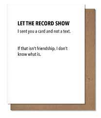 Sent a Card Not a Text Card-Cards-The Silo Boutique-The Silo Boutique, Women's Fashion Boutique Located in Warren and Grand Forks North Dakota