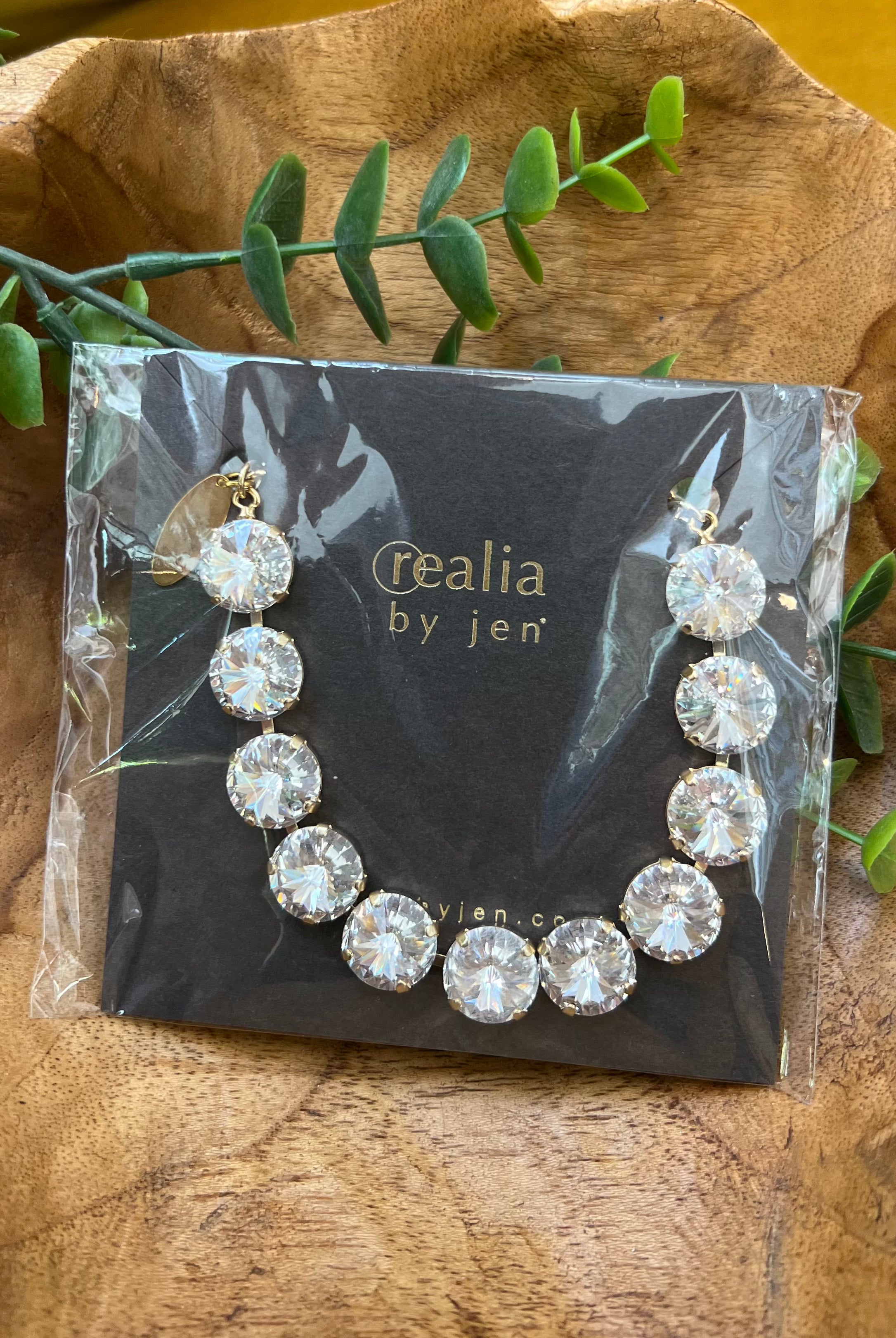 Realia Swarovski 12 mm Crystal Bracelet-Bracelets-realia-The Silo Boutique, Women's Fashion Boutique Located in Warren and Grand Forks North Dakota