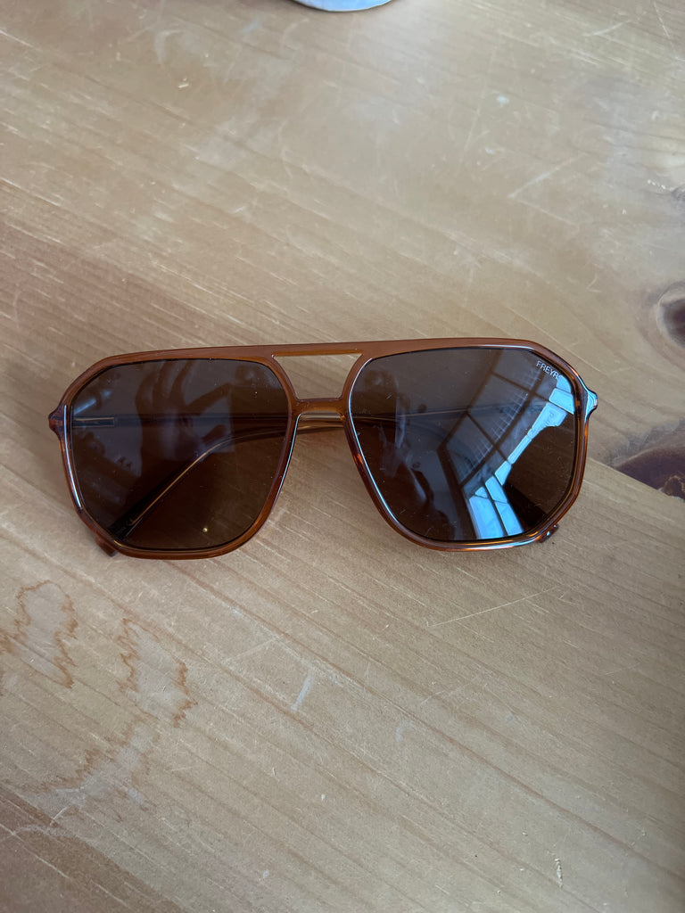Freyrs Billie Brown Sunglasses-Sunglasses-freyers-The Silo Boutique, Women's Fashion Boutique Located in Warren and Grand Forks North Dakota
