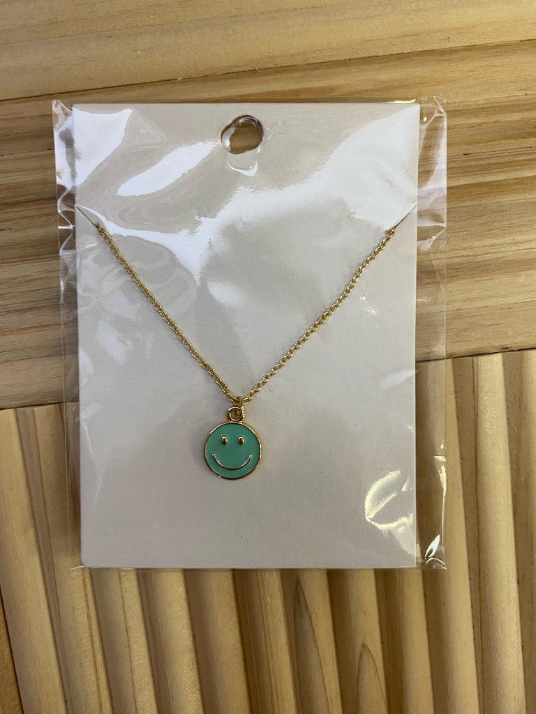 Happy Turquoise Necklace-Necklaces-Dallas Market-The Silo Boutique, Women's Fashion Boutique Located in Warren and Grand Forks North Dakota