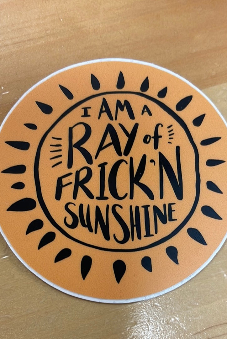 Im A Ray Sticker-Stickers-nice enough-The Silo Boutique, Women's Fashion Boutique Located in Warren and Grand Forks North Dakota