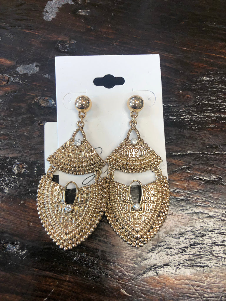 Gunnie Post Earrings-earrings-fashiongo-The Silo Boutique, Women's Fashion Boutique Located in Warren and Grand Forks North Dakota