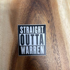 Straight Outta Warren Sticker-Stickers-nice enough-The Silo Boutique, Women's Fashion Boutique Located in Warren and Grand Forks North Dakota
